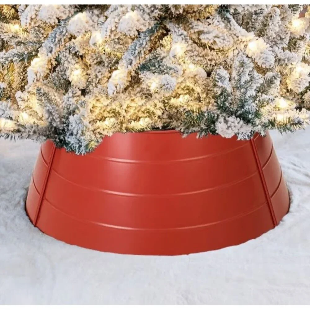 Glitzhome Metal Tree Collar Tree Base Cover 22